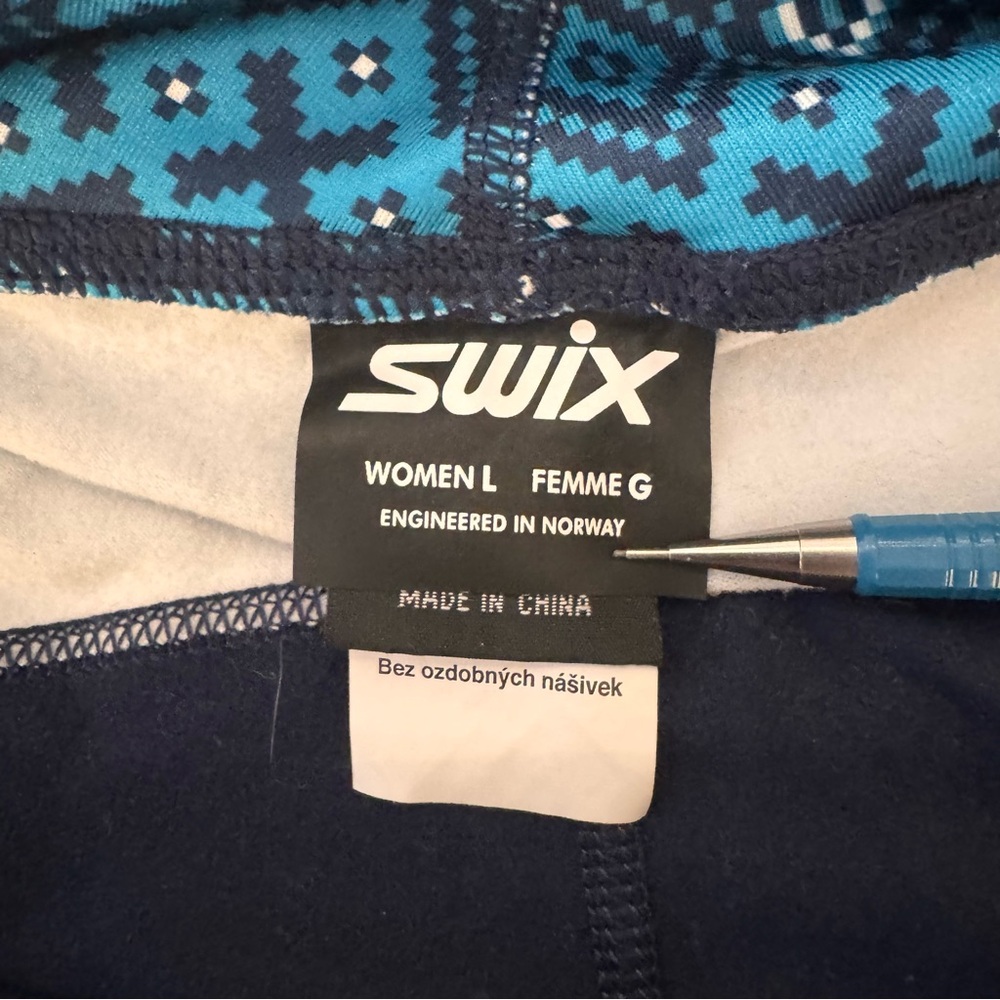 Swix Myrene Cross Country Skiing Tights, Women's Large - Picture 3 of 9